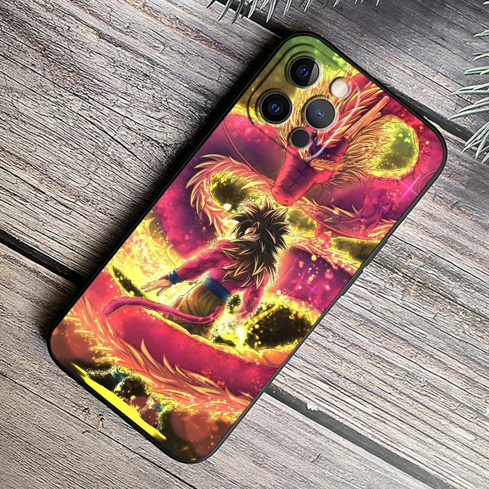 IPhone Japanese Dragon Ball phone case okuG suitable for 15dg new black back cover
