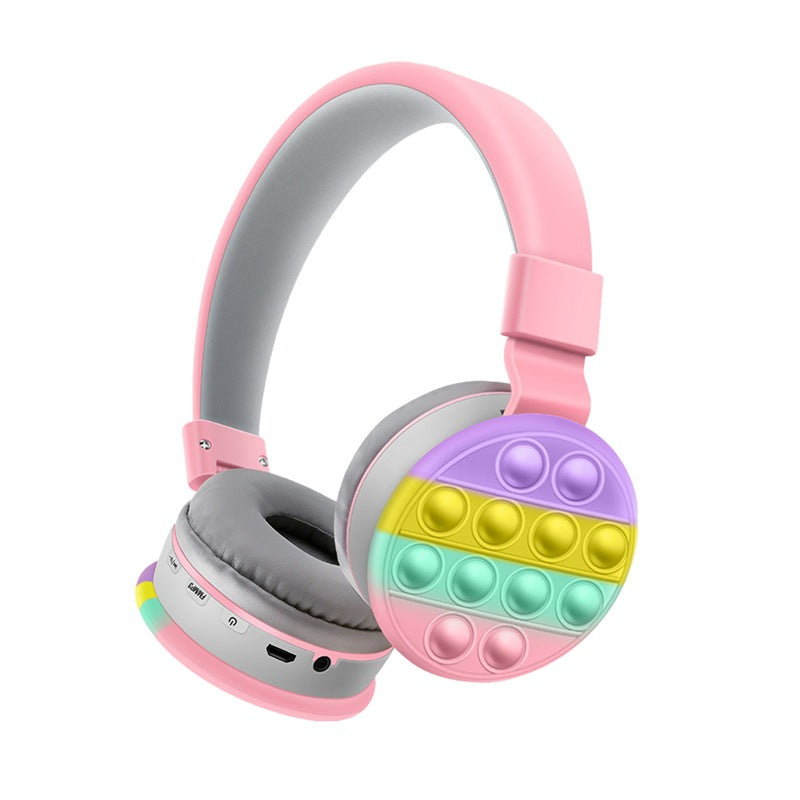 Fone Bluetooth AKZ-K29 Dobrável – Headset Estéreo Cute e Privado