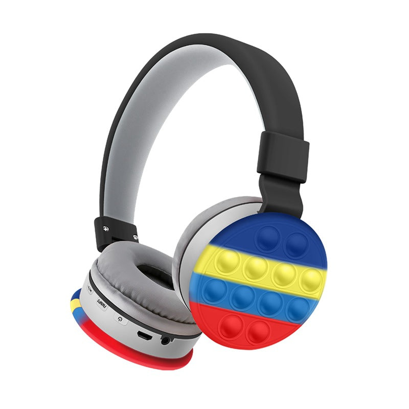 Fone Bluetooth AKZ-K29 Dobrável – Headset Estéreo Cute e Privado