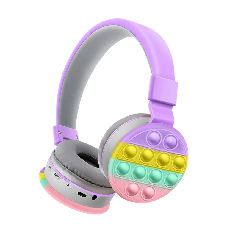 Fone Bluetooth AKZ-K29 Dobrável – Headset Estéreo Cute e Privado