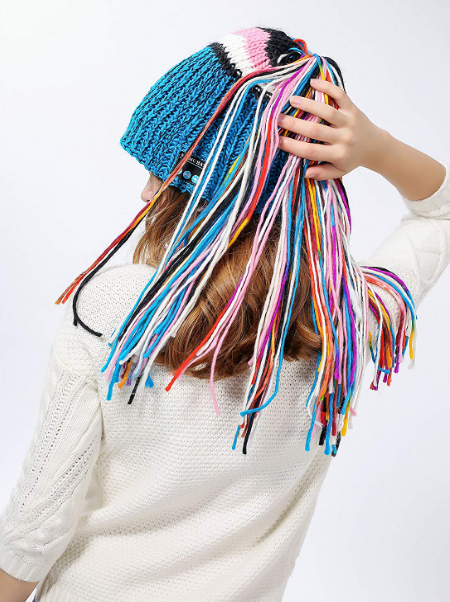 Touca Bluetooth Inverno Mulher | Beanie Aquecida com Fones, Microfone e Bateria Recarregável