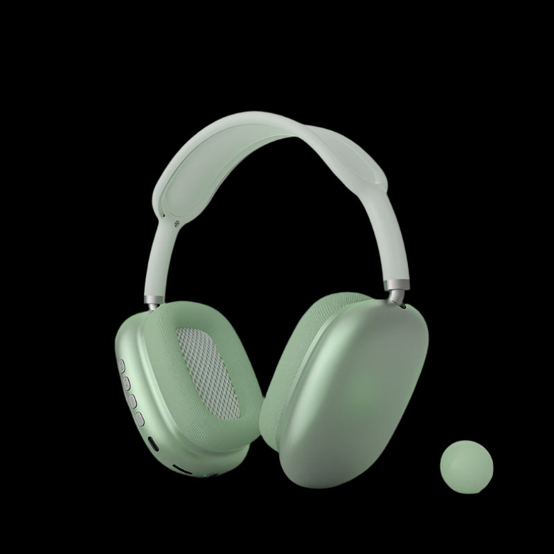 Auriculares Bluetooth P9 AirMax Over-Ear com Cancelamento de Ruído – Som Estéreo HiFi e Microfone Integrado