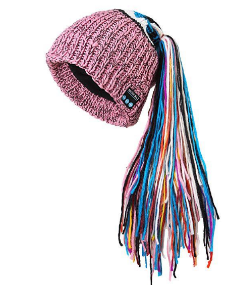 Touca Bluetooth Inverno Mulher | Beanie Aquecida com Fones, Microfone e Bateria Recarregável
