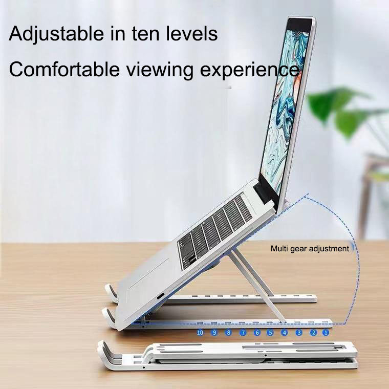 Suporte para Laptop M3 com Base de Refrigeração Dobrável e Ajuste de Altura