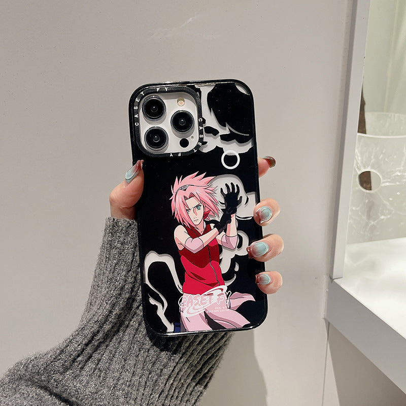 Capa iPhone Naruto – Versão Premium Anti-Queda para iPhone 12/13/14/15 Pro Max