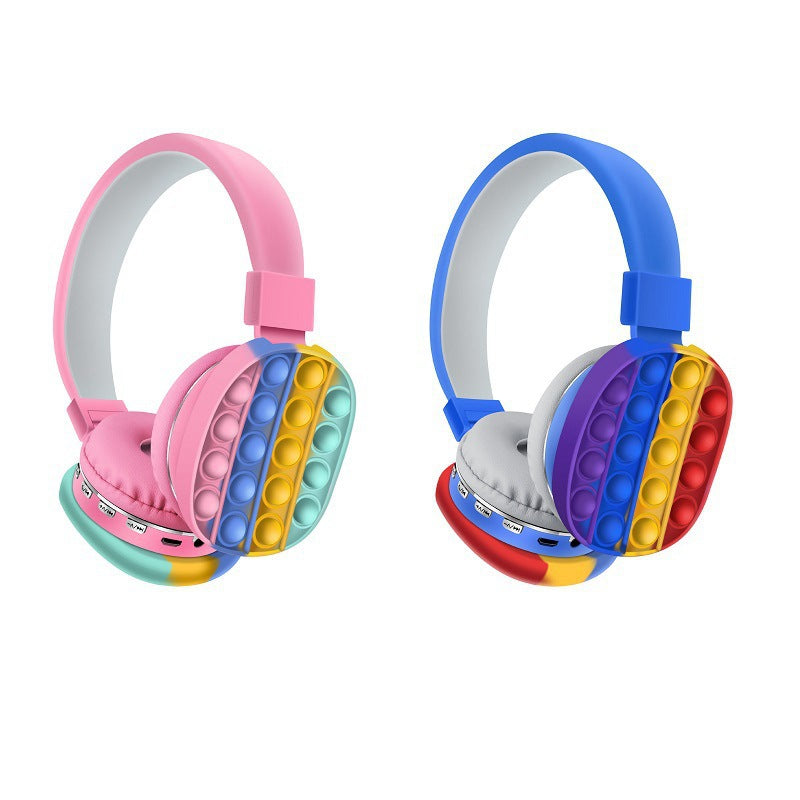 Fone Bluetooth AH-806E – Fofo, Colorido e Super Estiloso 🎧✨
