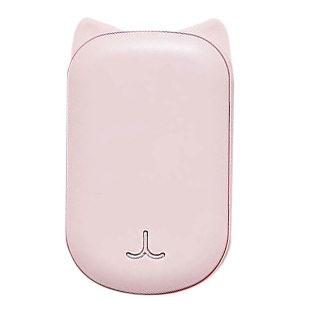 Aquecedor de Mãos USB Recarregável 2 em 1 – Power Bank Portátil 3600mAh