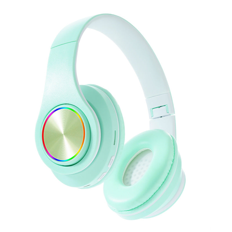 Headset B39 Bluetooth – Graves Poderosos e Luz Respiratória 🎧✨