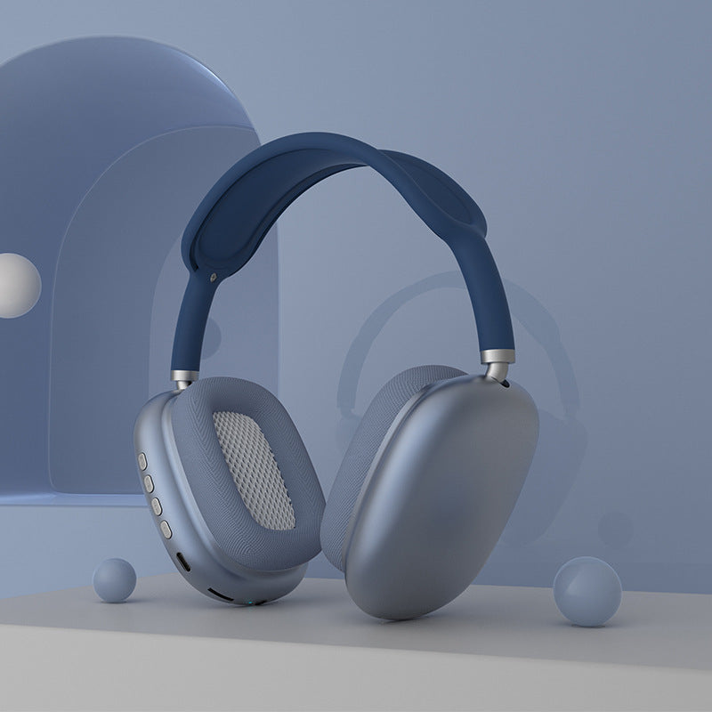 Auriculares Bluetooth P9 AirMax Over-Ear com Cancelamento de Ruído – Som Estéreo HiFi e Microfone Integrado