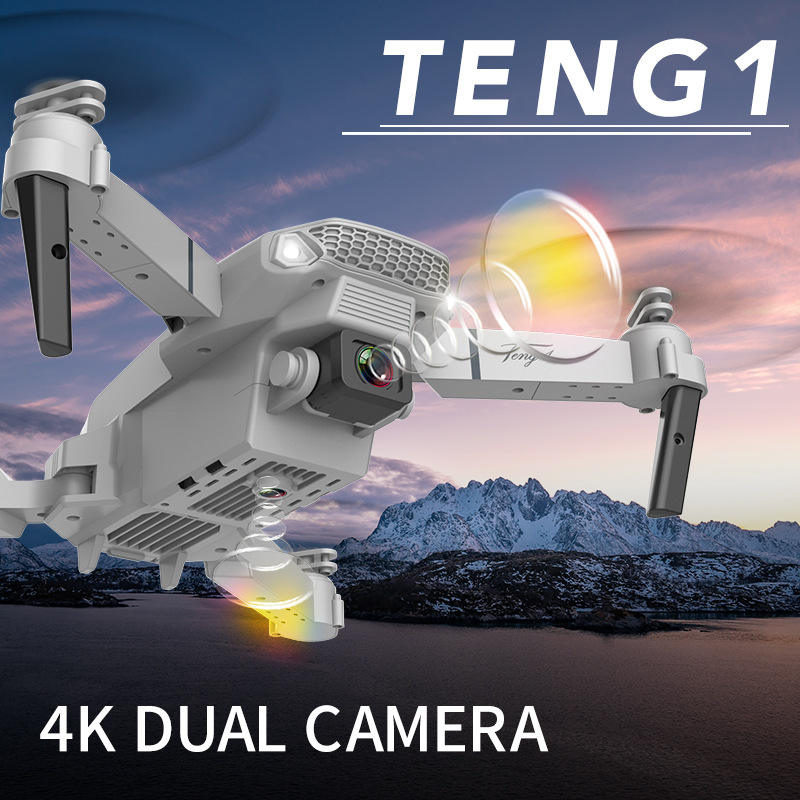 E88 Drone with HD Camera – Long-Range, Fixed-Height Quadcopter for Kids