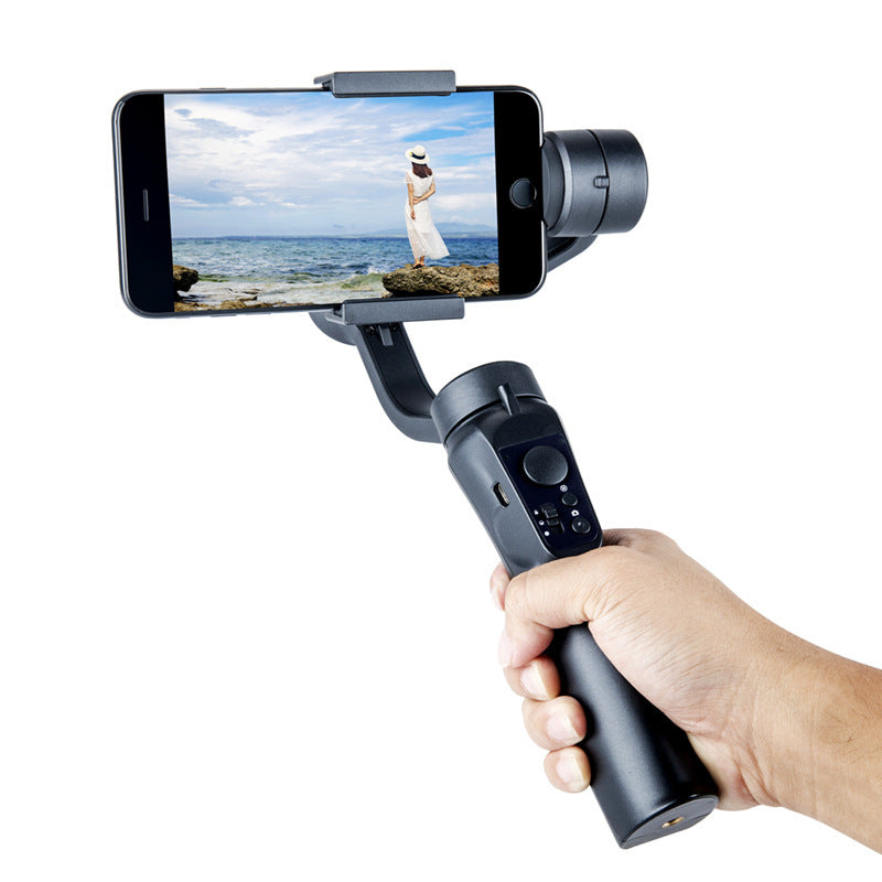 "Estabilizador de Câmera para Smartphone F8 – Gimbal 3 Eixos com Tripé Integrado para Vídeos e Transmissões ao Vivo no TikTok