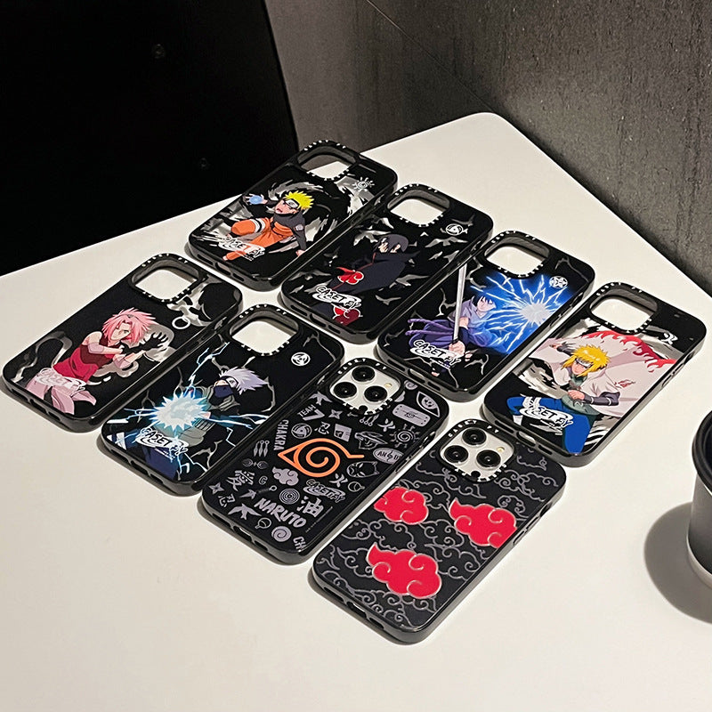 Capa iPhone Naruto – Versão Premium Anti-Queda para iPhone 12/13/14/15 Pro Max