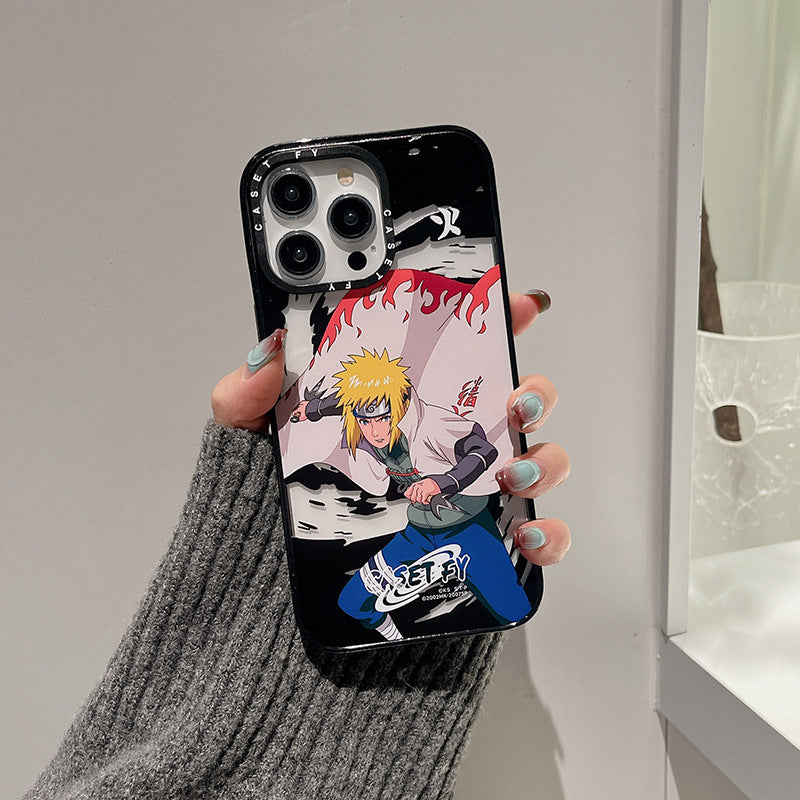 Capa iPhone Naruto – Versão Premium Anti-Queda para iPhone 12/13/14/15 Pro Max
