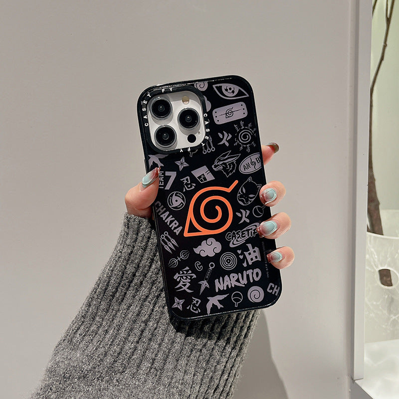 Capa iPhone Naruto – Versão Premium Anti-Queda para iPhone 12/13/14/15 Pro Max
