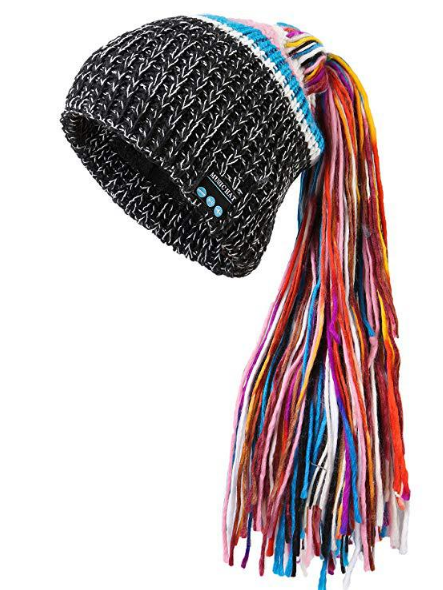 Touca Bluetooth Inverno Mulher | Beanie Aquecida com Fones, Microfone e Bateria Recarregável