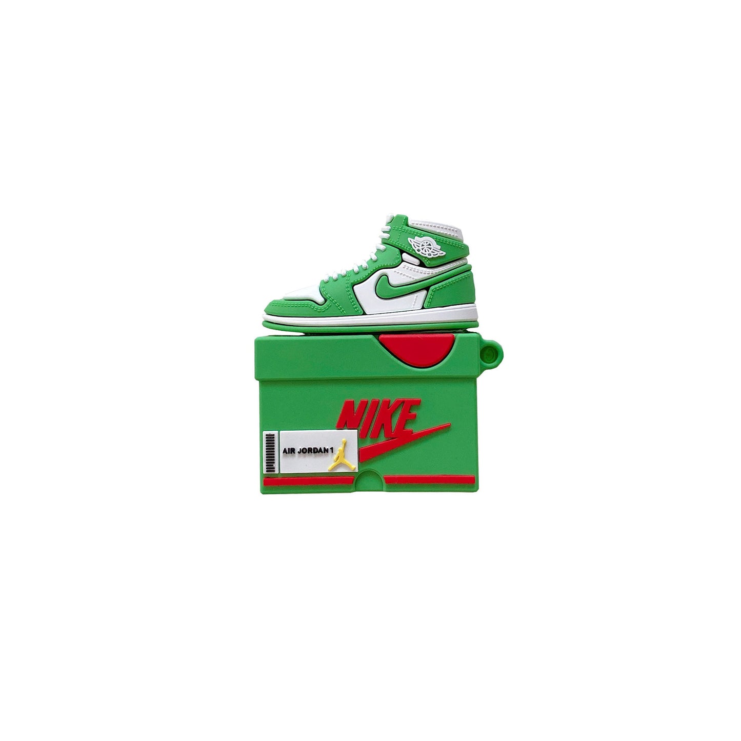 Capa Criativa 3D "Shoe Box" para AirPods 1/2/3/Pro – Estilo Sneaker | Proteção em Silicone