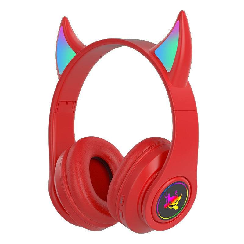 Headset Bluetooth Magic Angle – Dobrável, LED e Conforto Total 🎧✨