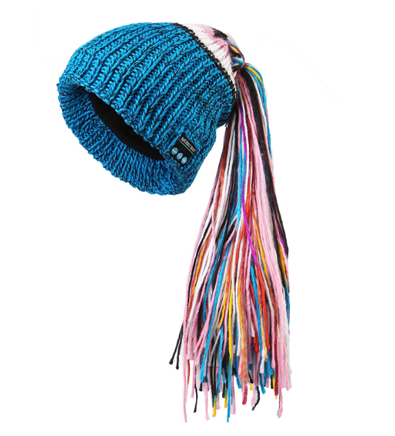 Touca Bluetooth Inverno Mulher | Beanie Aquecida com Fones, Microfone e Bateria Recarregável