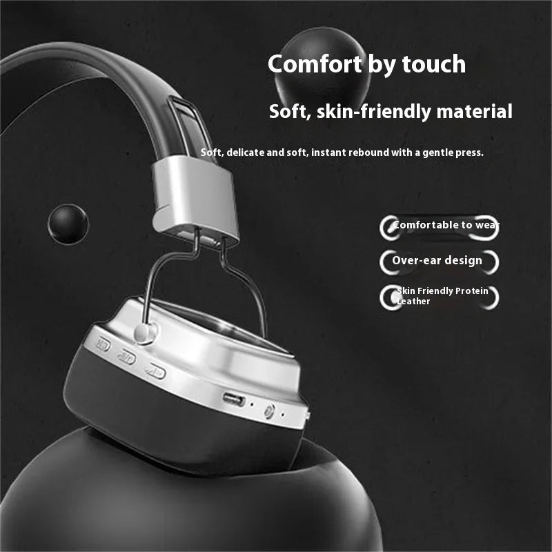 Headset Retro DR02 Bluetooth 5.3 – Som Surround e Estilo Clássico 🎧✨