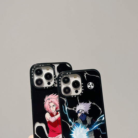 Capa iPhone Naruto – Versão Premium Anti-Queda para iPhone 12/13/14/15 Pro Max