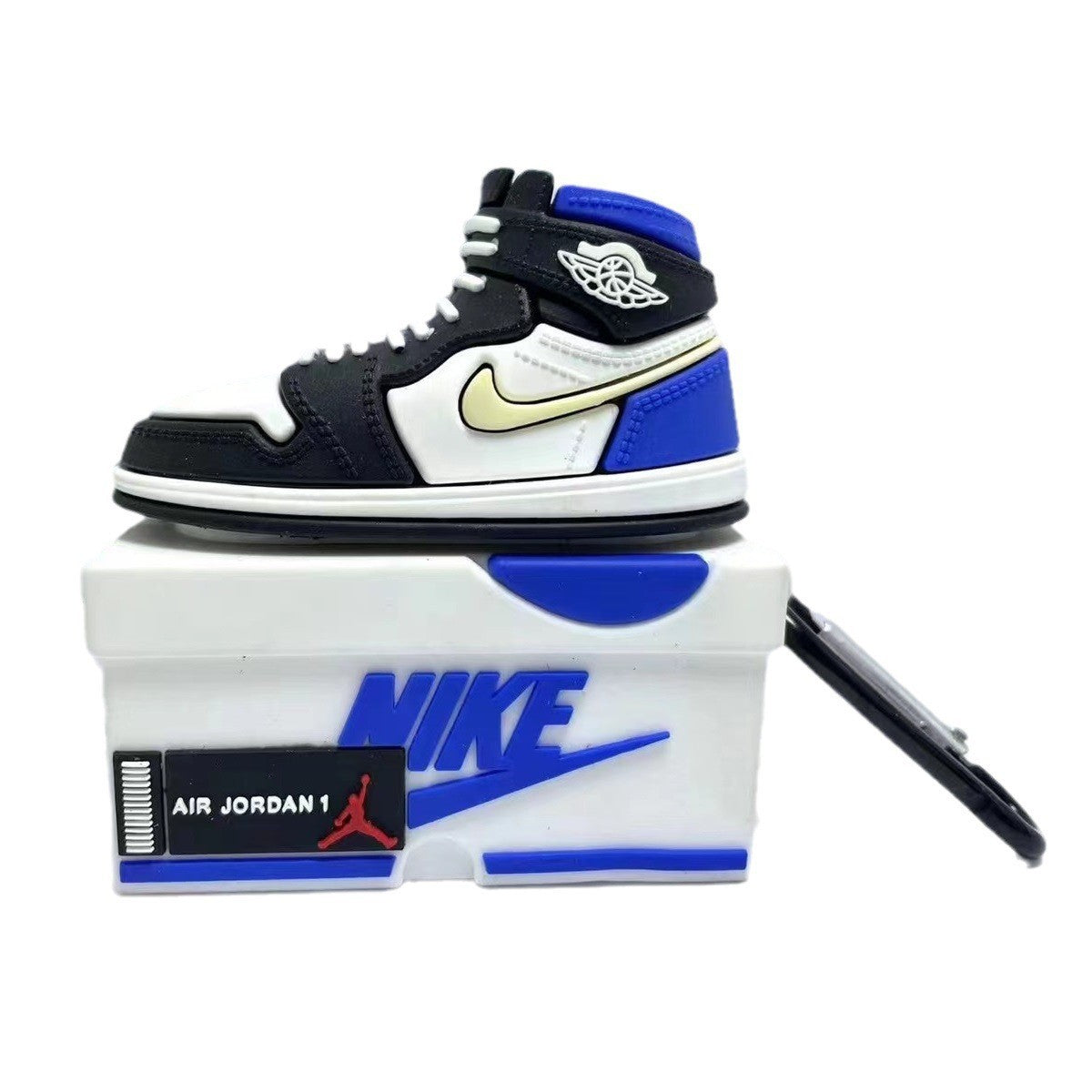 Capa Criativa 3D "Shoe Box" para AirPods 1/2/3/Pro – Estilo Sneaker | Proteção em Silicone