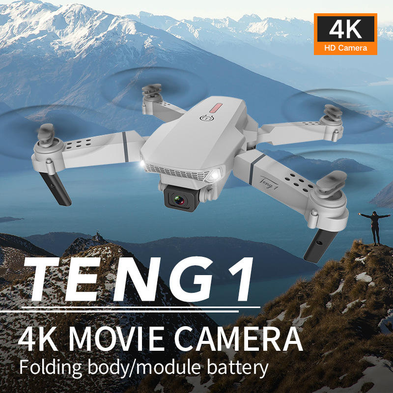 E88 Drone with HD Camera – Long-Range, Fixed-Height Quadcopter for Kids